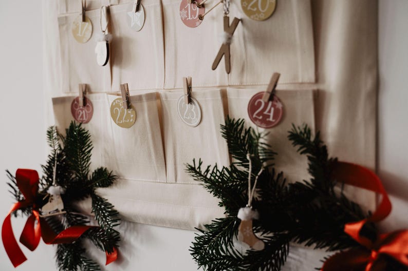 Advent Calendar | Wall Organizer | PDF Sewing Pattern - Etsy