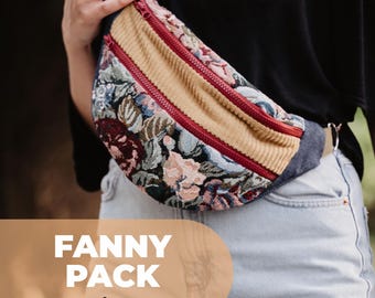 Bauchtasche PDF Schnittmuster