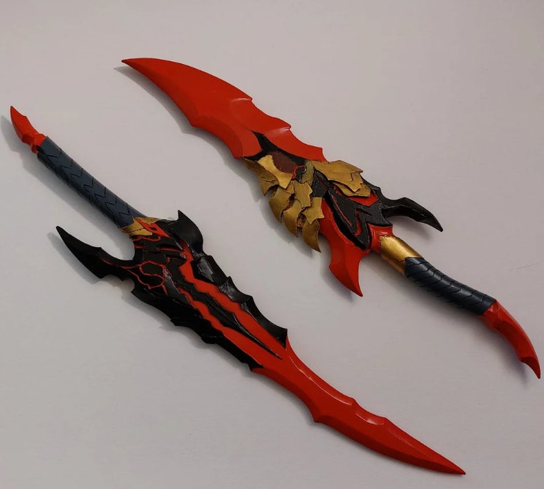 Kamish Dagger Solo Leveling Costume/Cosplay/Sword/Dagger 1:1 Scale image 1