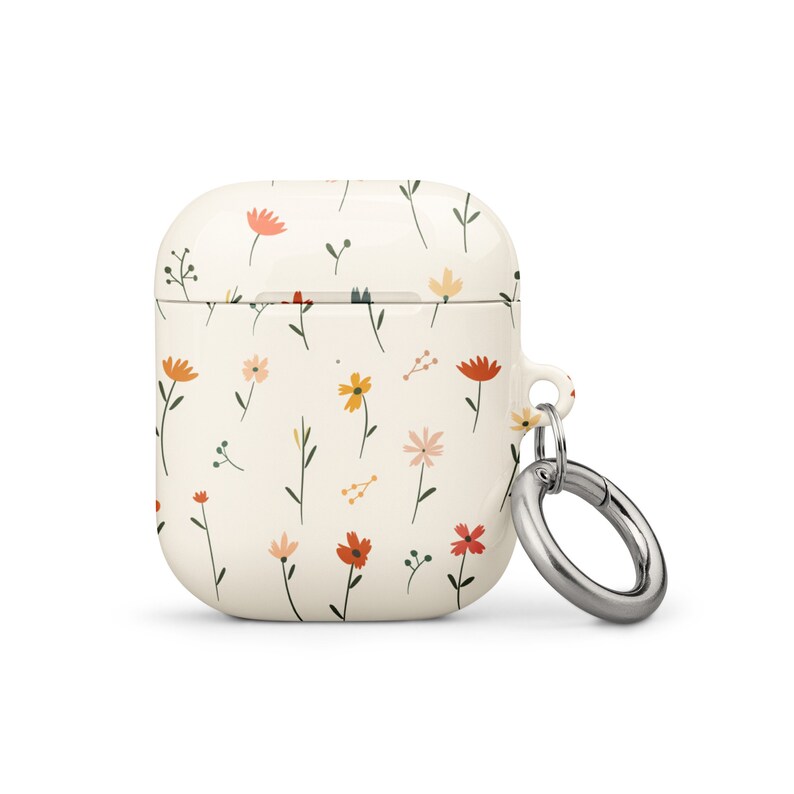 Pressed Flower AirPod Case Wildflower Field AirPod Case Tiny Florals