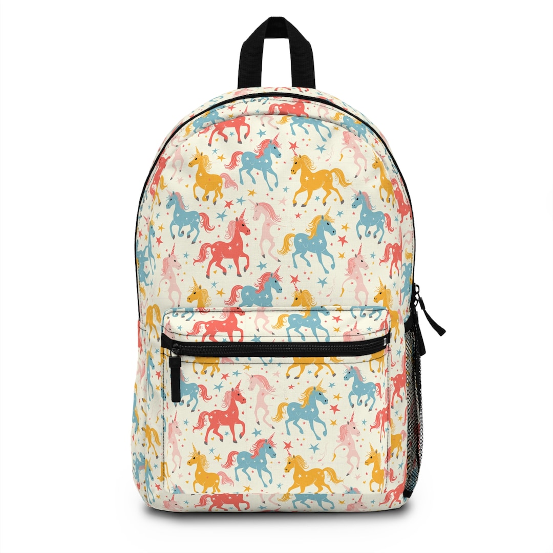 Zaino unicorno pastello: zaino da viaggio per bambini a scuola