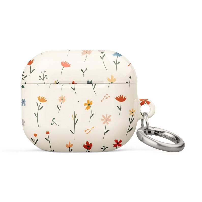 Pressed Flower AirPod Case Wildflower Field AirPod Case Tiny Florals