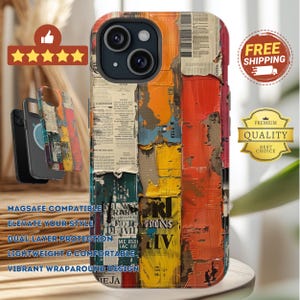 Abstract Vintage Collage Phone Case