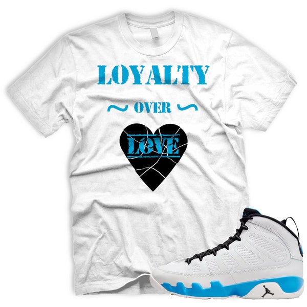 LOVERL T To Match Air J 9 Retro Powder Blue Summit White Black 2024