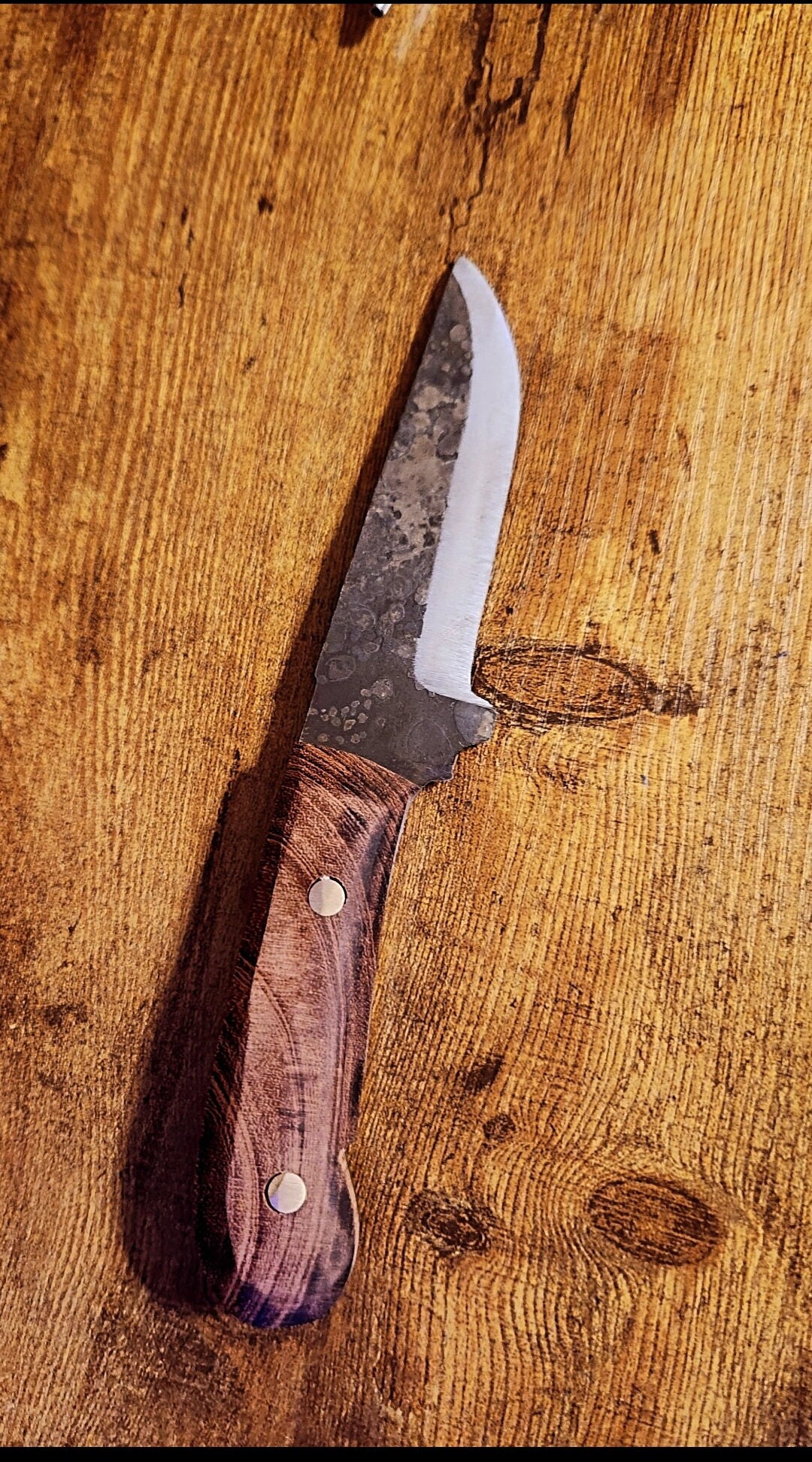 Handmade Fixed Blade Knife Etsy