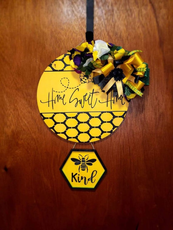 Home Sweet Home Bee Sign