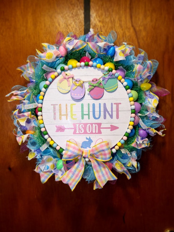 Easter Egg Hunt Wreath