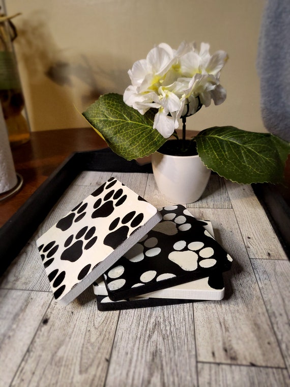 Puppy Paw Coasters