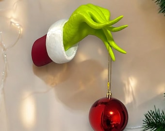 Christmas Hand | Christmas Key Holder | Ornament Holder | Holiday Home Decor | Inspired Gift for Christmas