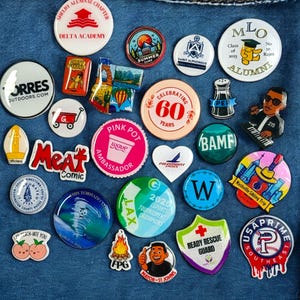 Custom Lapel Pins | Personalized Art Brooches, Logo Pins