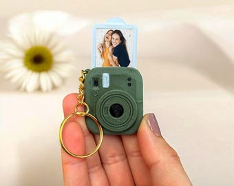 Custom Photo Camera Keychain | Personalized Keepsake Accessory