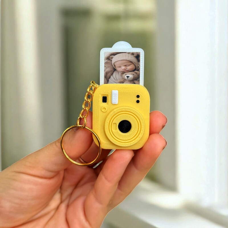Camera Keychain - Etsy