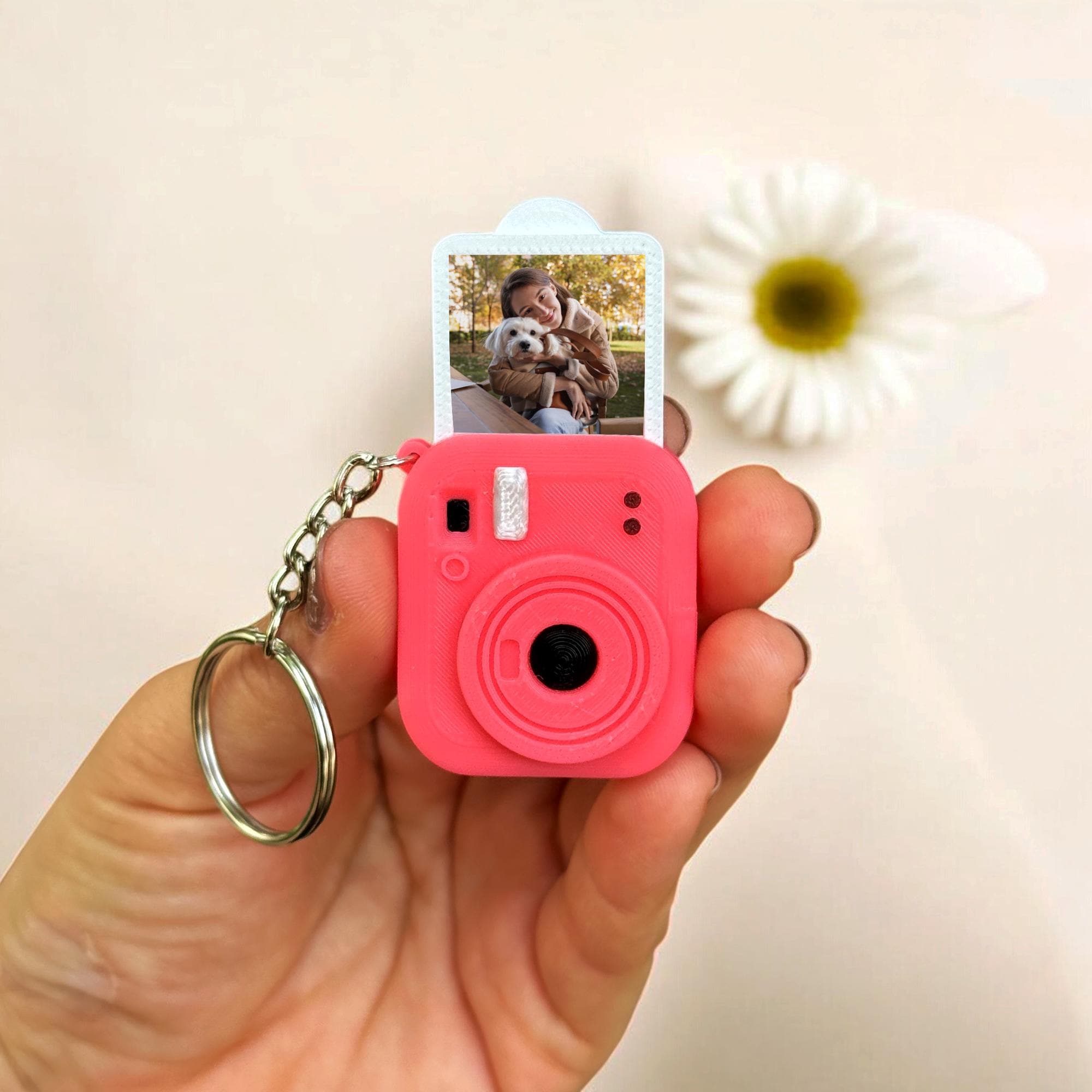 Custom Photo Mini Camera Keychain | Personalized Keepsake Gift - Etsy