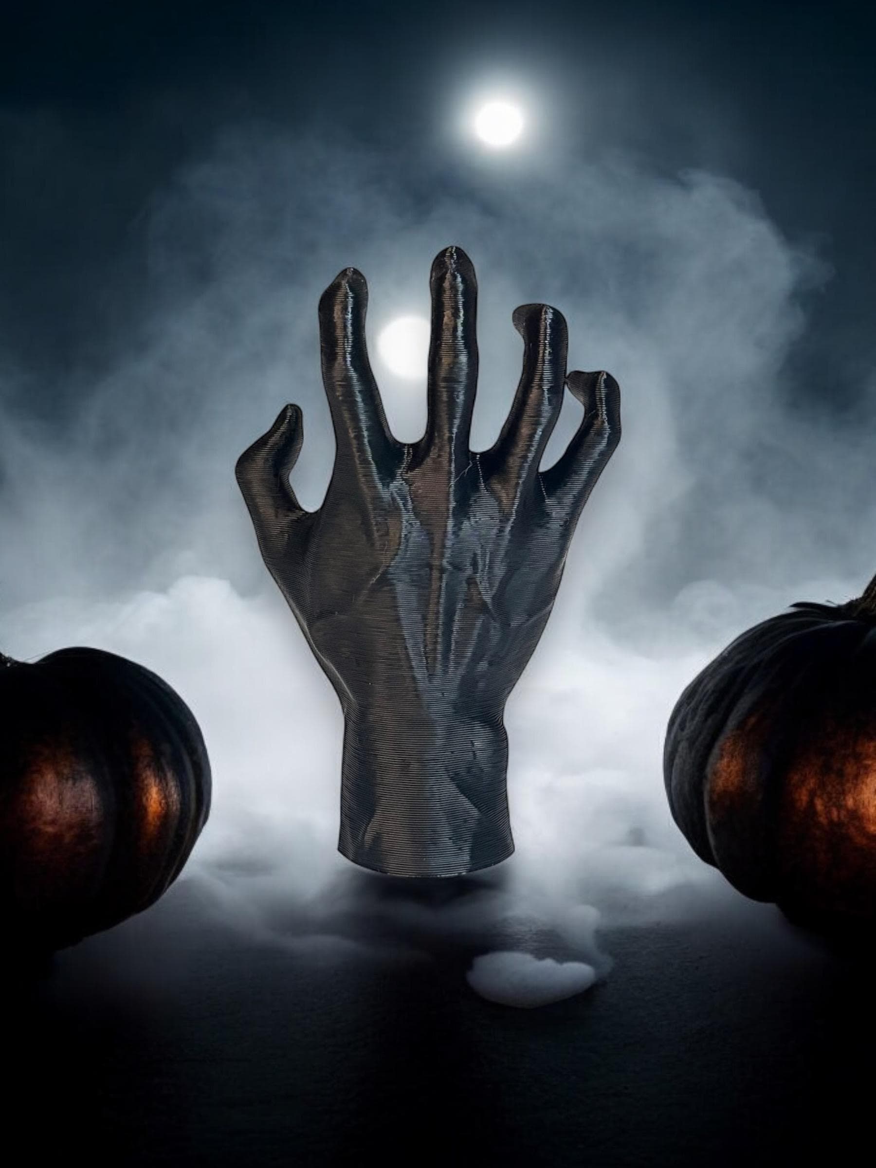 Spooky Hands Wall Candles Tealight Included | Creepy LED Candles for Halloween Wall Decor | Wall Lights| Halloween Decor | Small Spooky Hand