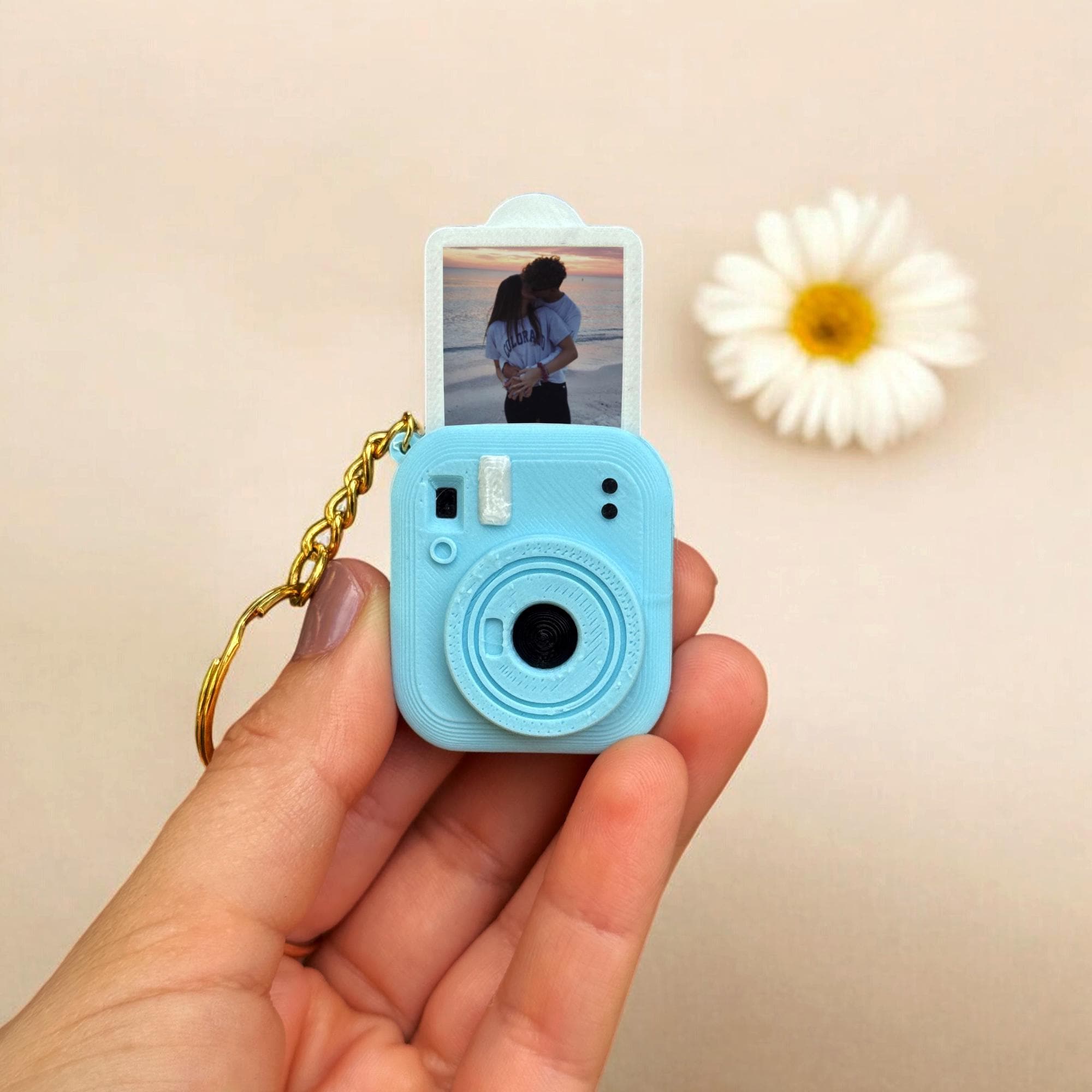 Custom Photo Mini Camera Keychain | Personalized Keepsake Gift - Etsy