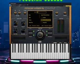 Audio Plugin Peculiar Sounds VST3  Lifetime for Windows