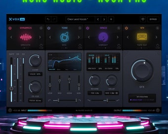 Plugin audio Xvox Pro VST3, à vie pour Windows