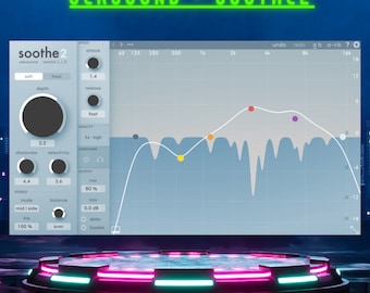 Audio-Plugin Soothe2 VST3, VST, AAX Lifetime für Windows