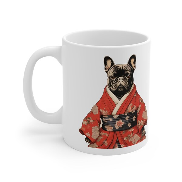 Kimono French Bull Dog Mug