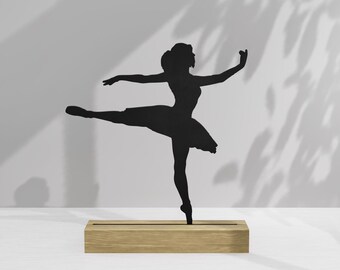 Arabesque - Classical dance decoration - Table/Desk/Shelf/Furniture - Customizable model - Made in France