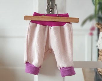 Kaschmirhose 56/62 Babyhose Kaschmir Upcycling Wolle Pumphose Geschenk zur Geburt Hose Baby