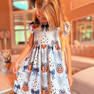Toddler Pumpkin Dress - Etsy