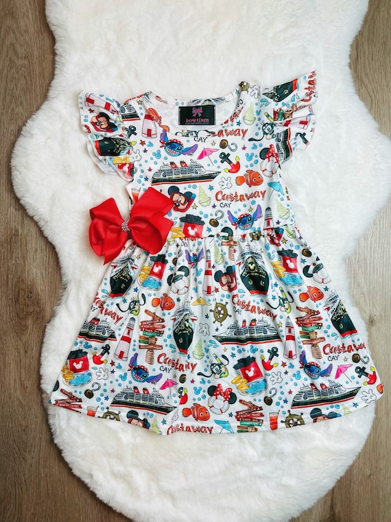 christmas cruise dress Girls cruise dress, toddler cruise outfit, mouse cruise dresses, matching cruise outfit