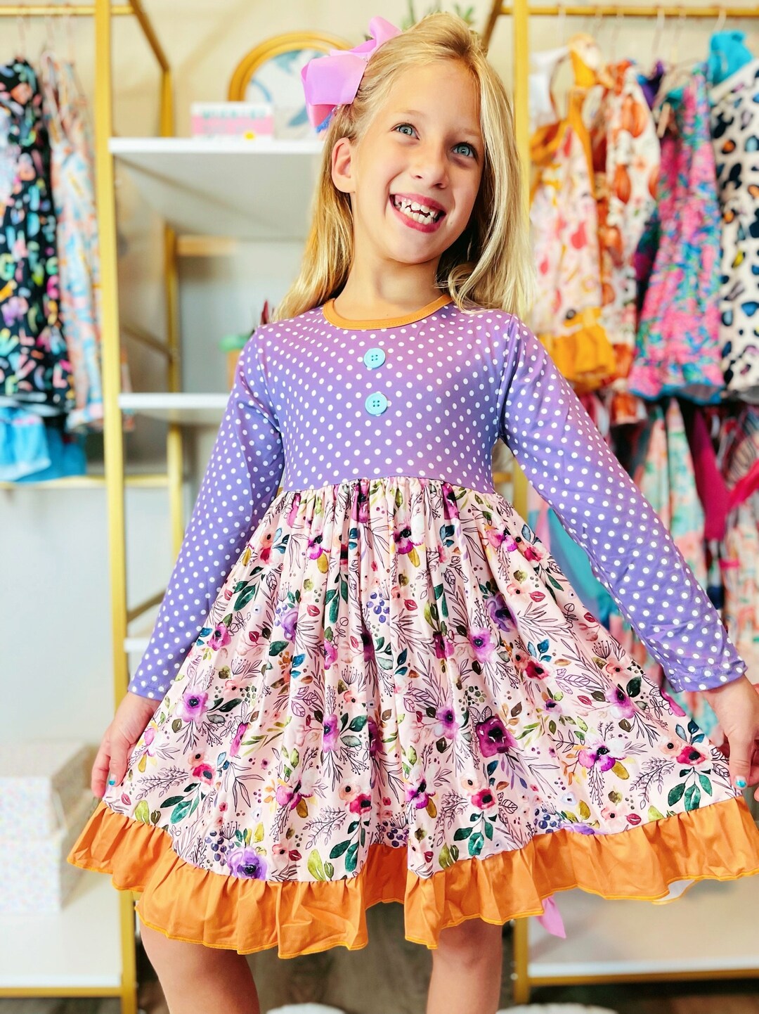 Girls Autumn Elegant Outfit Girls Fall School Outfit Three-piece Set