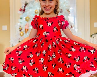 slim fit dress slacks Minnie Mouse T-Shirt Dress