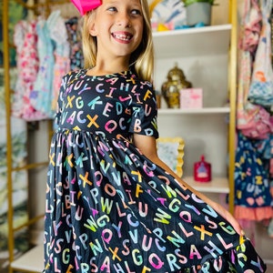 Alphabet Dress - Etsy