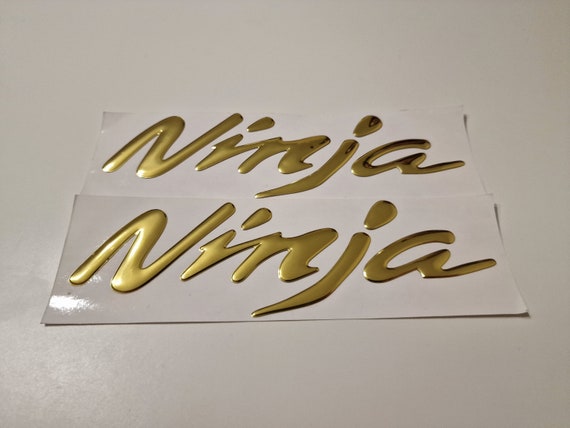 Kawasaki Ninja 3D Badge Sticker Graphic Decal Logo Emblem