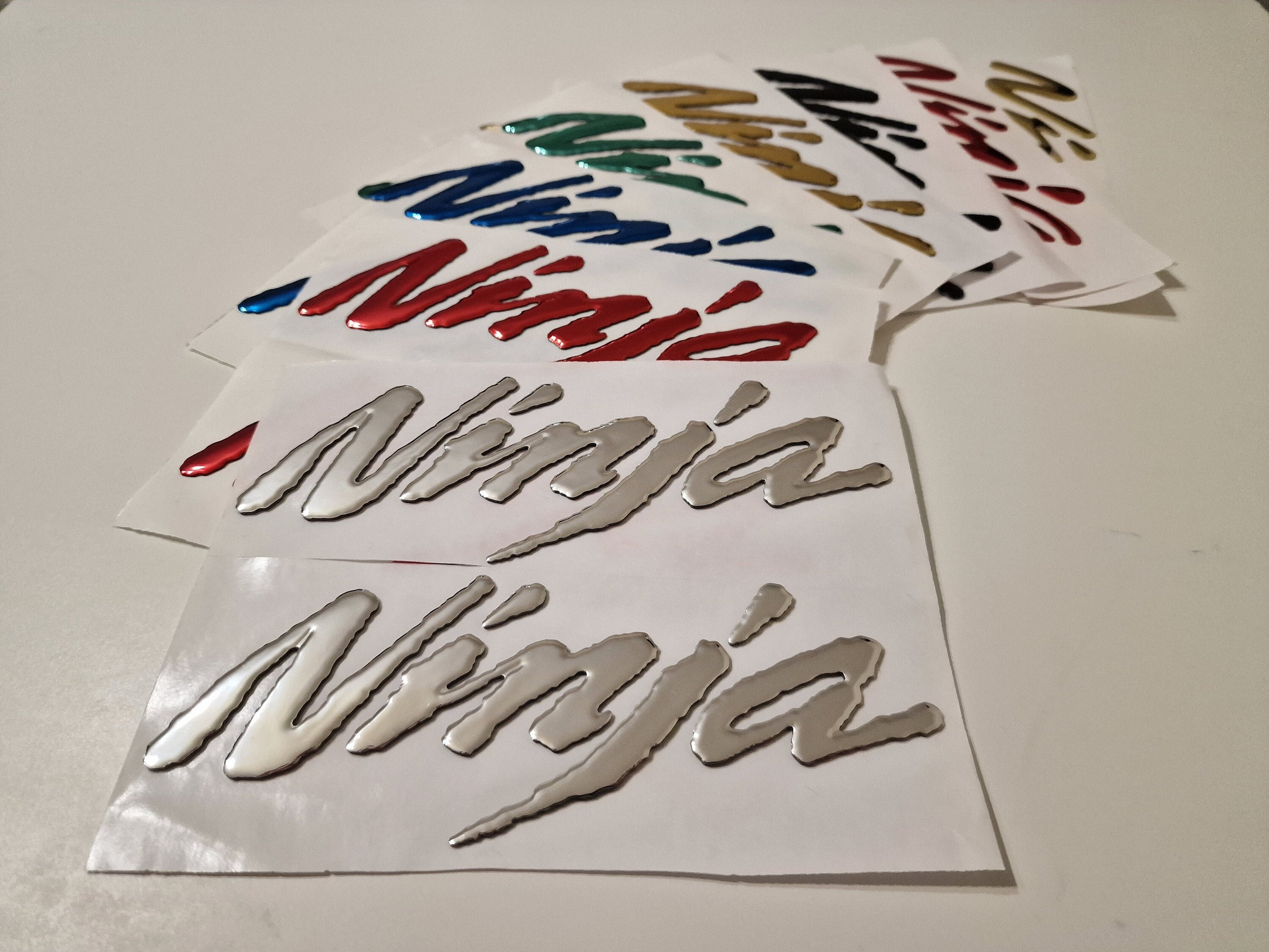Kawasaki Ninja 3D Badge Sticker Graphic Decal Logo Emblem