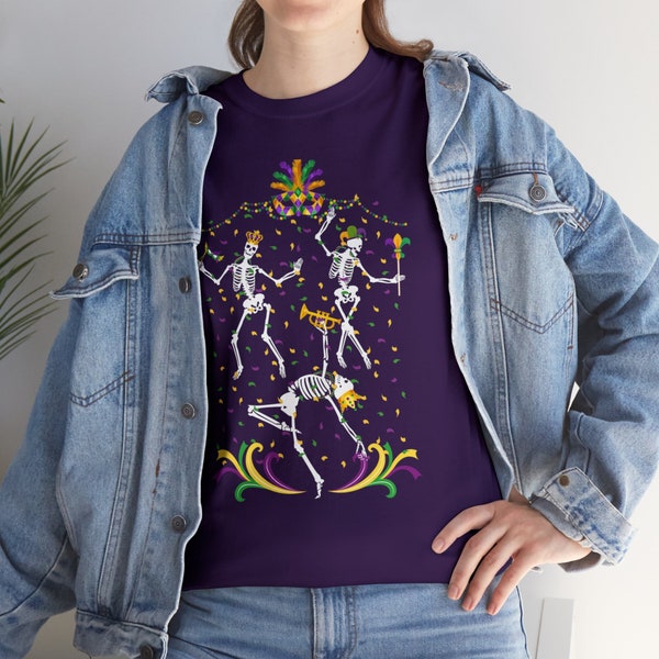 Mardi Gras Macabre Madness Parade Tee