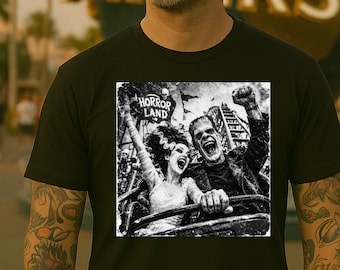 フランケンシュタイン Tシャツ クラシックホラーモンスター