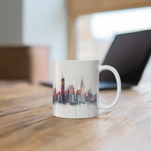 Wall Street Graphic Design Mug