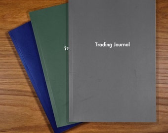 Trading Journal Notizbuch (Grau)