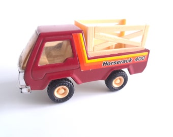 Vintage Buddy L Toy Truck | 1982 Horserack 400 Pickup | Made in Japan Children's play vehicle | Old metal/plastic children's car