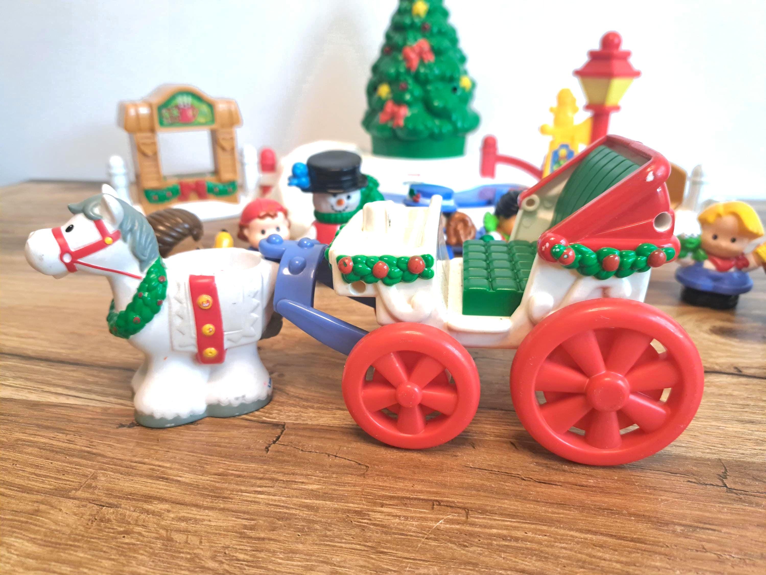 Little people christmas train discount