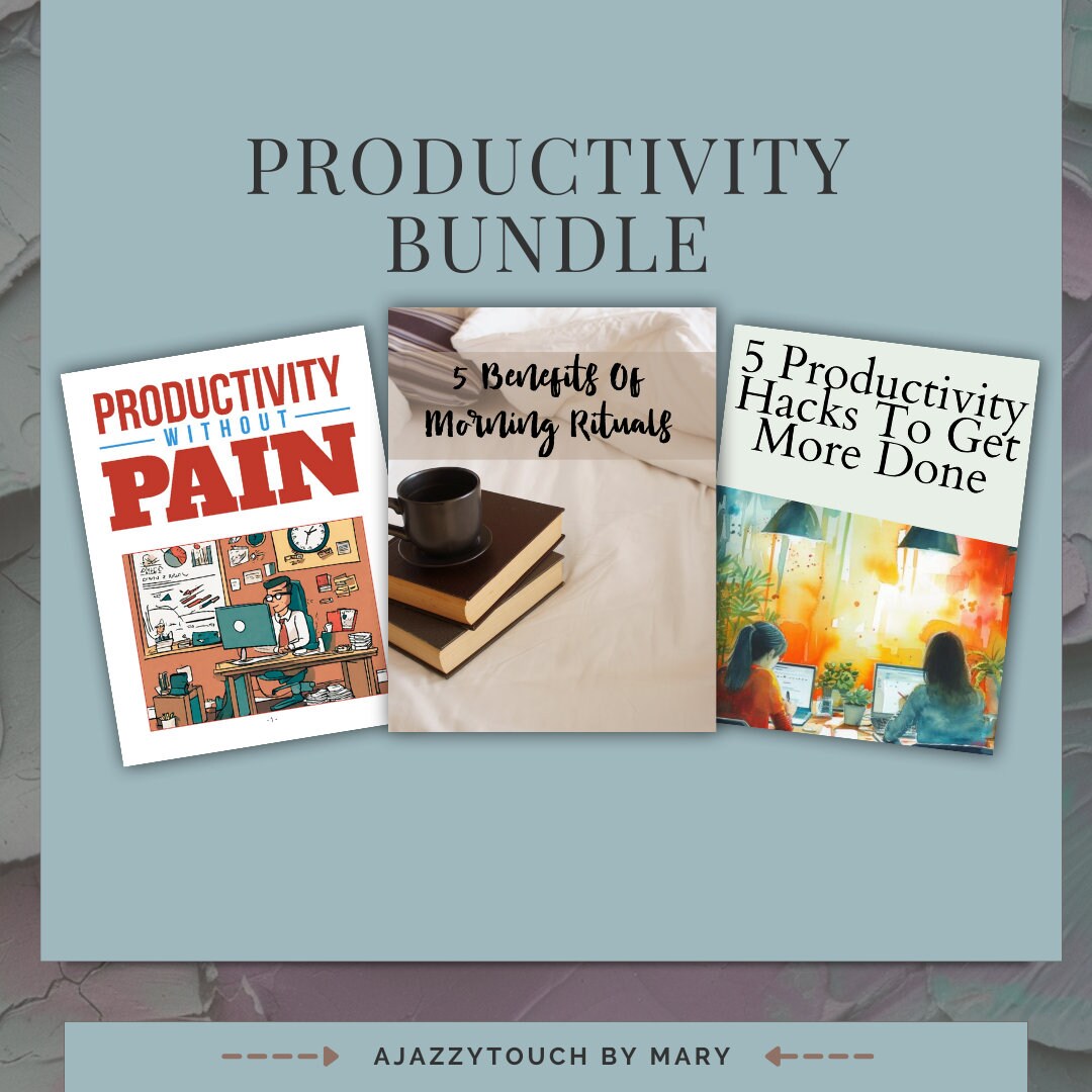 Productivity Bundle Productivity Bundle - Etsy