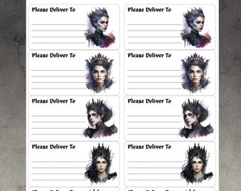 PDT Please Deliver To Labels - Sheet of 10