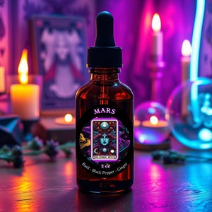 Mars Magickal Oil Blend: Courage, Strength, Action