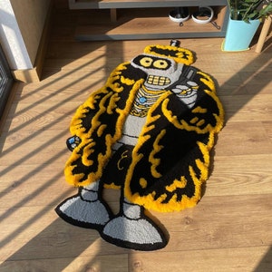 Handmade tufted custom rug, 3d tufted rug, high pile carpet, fluffy rug, 3d rug, 3d carpet, bender rug, bender tufted rug