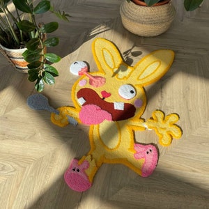 Happy Tree Friends Cuddles Custom Rug: Moving Parts Luxury Rug - Etsy