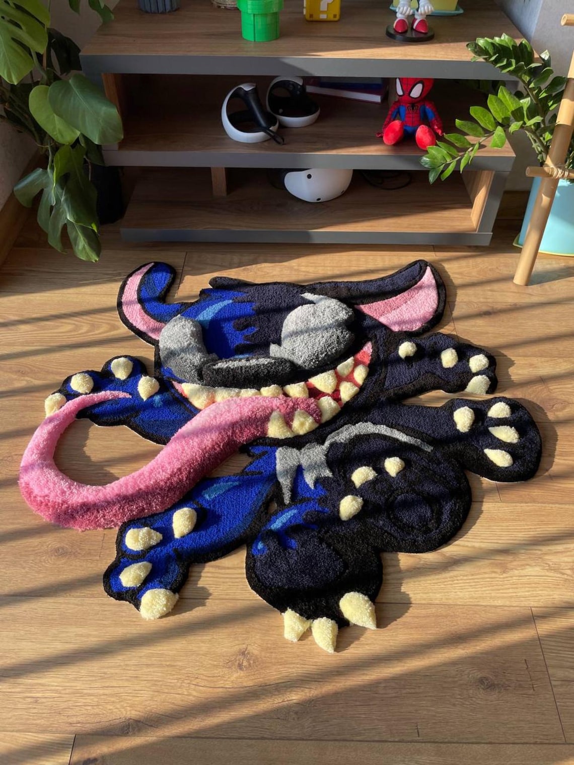 Stitch 3D Fluffy Custom Tufted Rug - Etsy