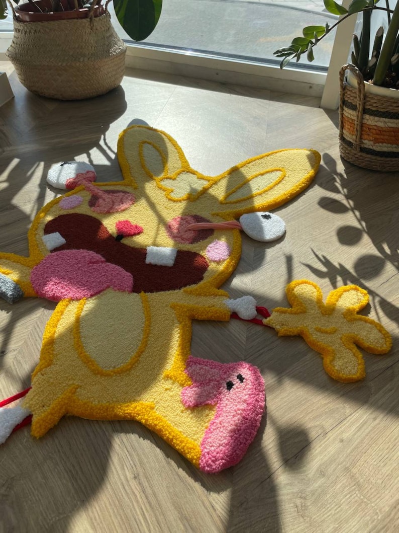 Happy Tree Friends Cuddles Custom Rug: Moving Parts Luxury Rug - Etsy