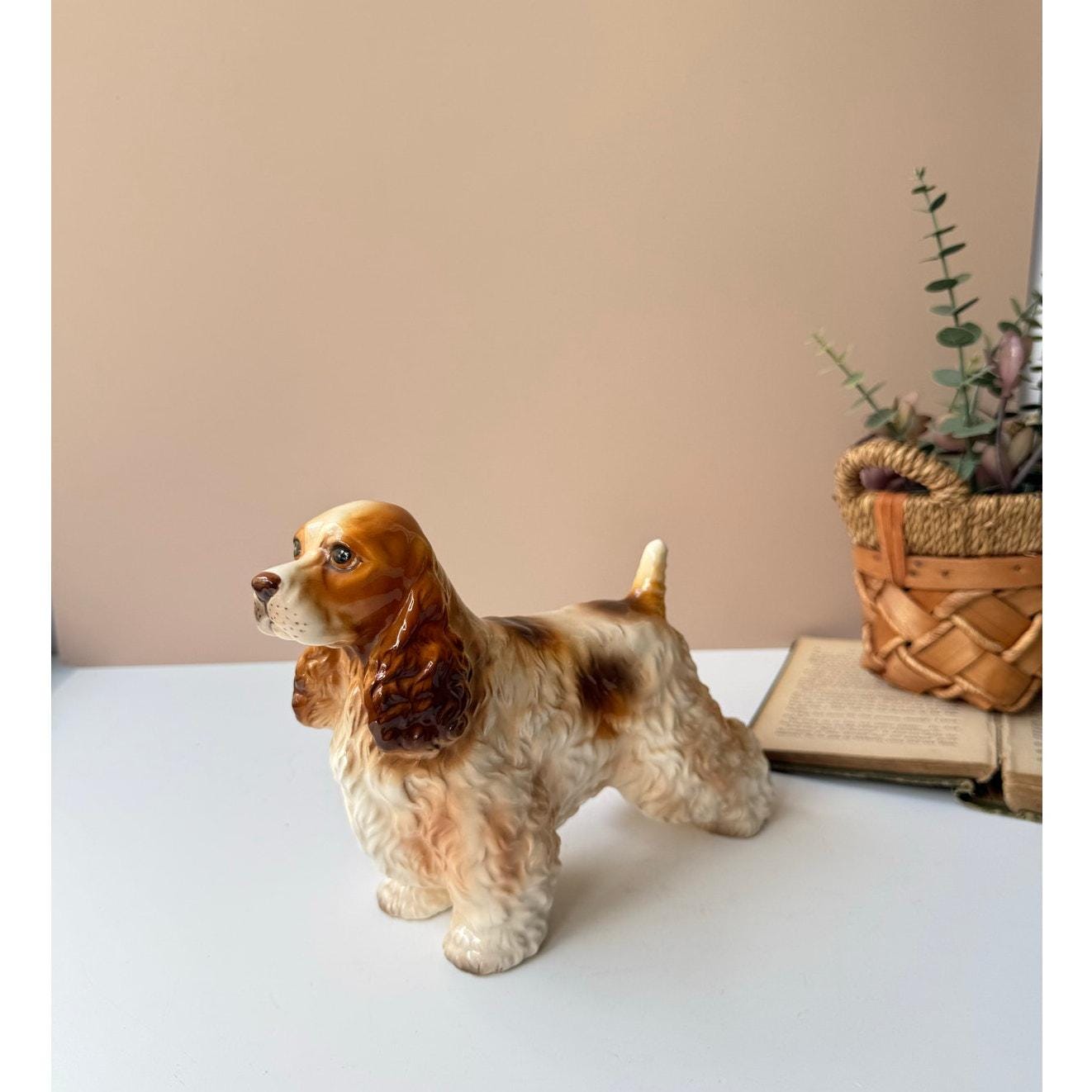Japan Cocker Spaniel Dog Figurine - Etsy