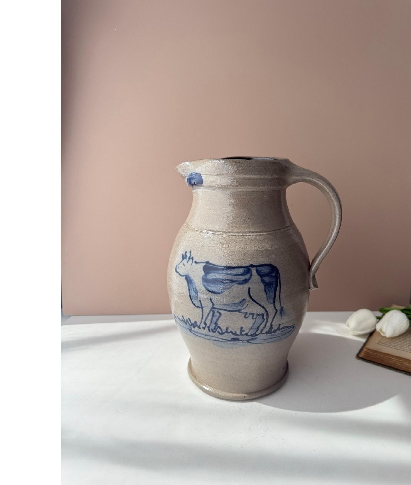 Rowe Pottery Pitcher - Etsy Canada