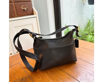 Coach 3653 Vintage Soho White/brown Leather Shoulder Bag Two Toned