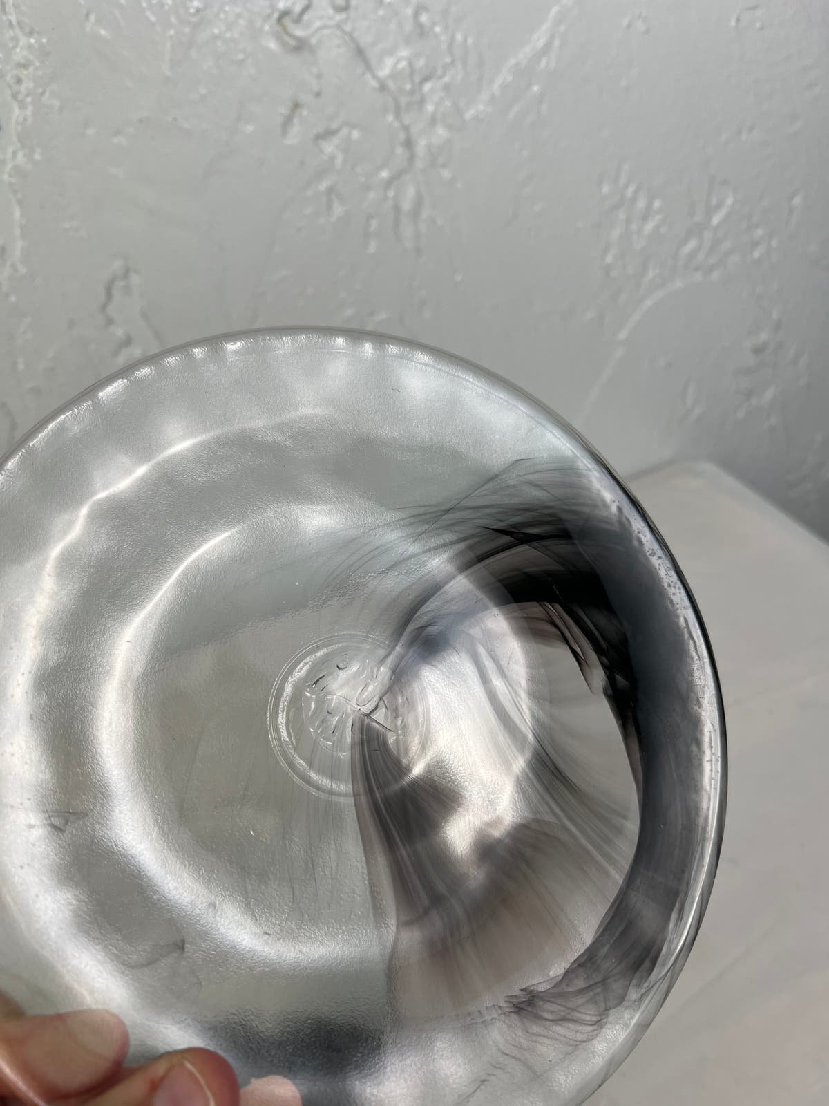 Sweden Kosta Boda Glass Side Plate by Ulrica Hydman Vallien