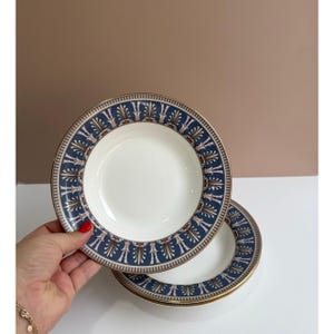 Conjunto de 3 tigelas para massa Wedgwood Beresford Bone China | Tigelas para salada | 20 cm de largura